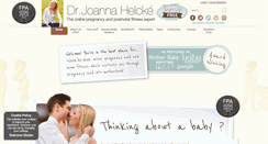 Desktop Screenshot of joannahelcke.com